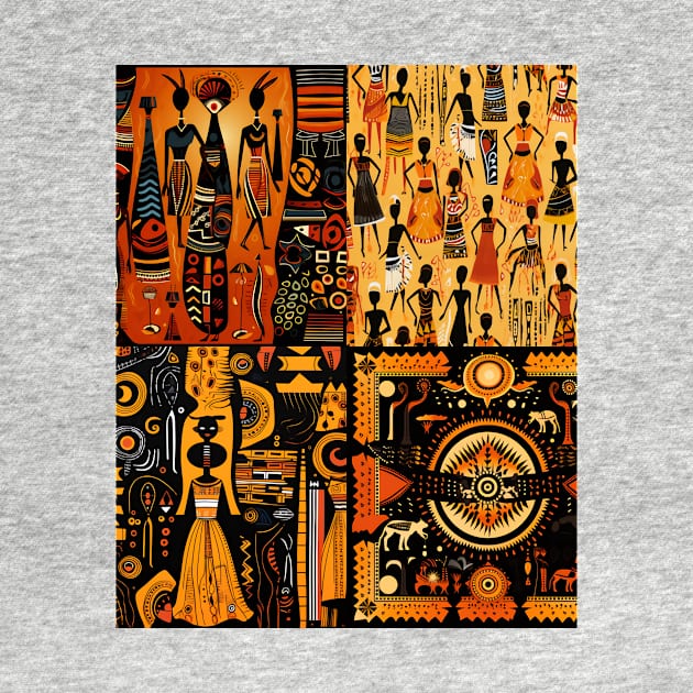 African Tshirt by Abelfashion